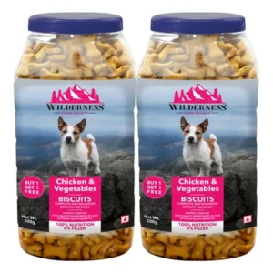 Wilderness Biscuits For Dog - Chicken And Vegetable-1 kg