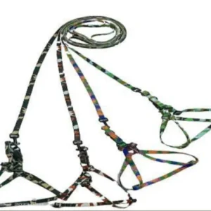 PRINTED COLLAR AND HARNESS SET